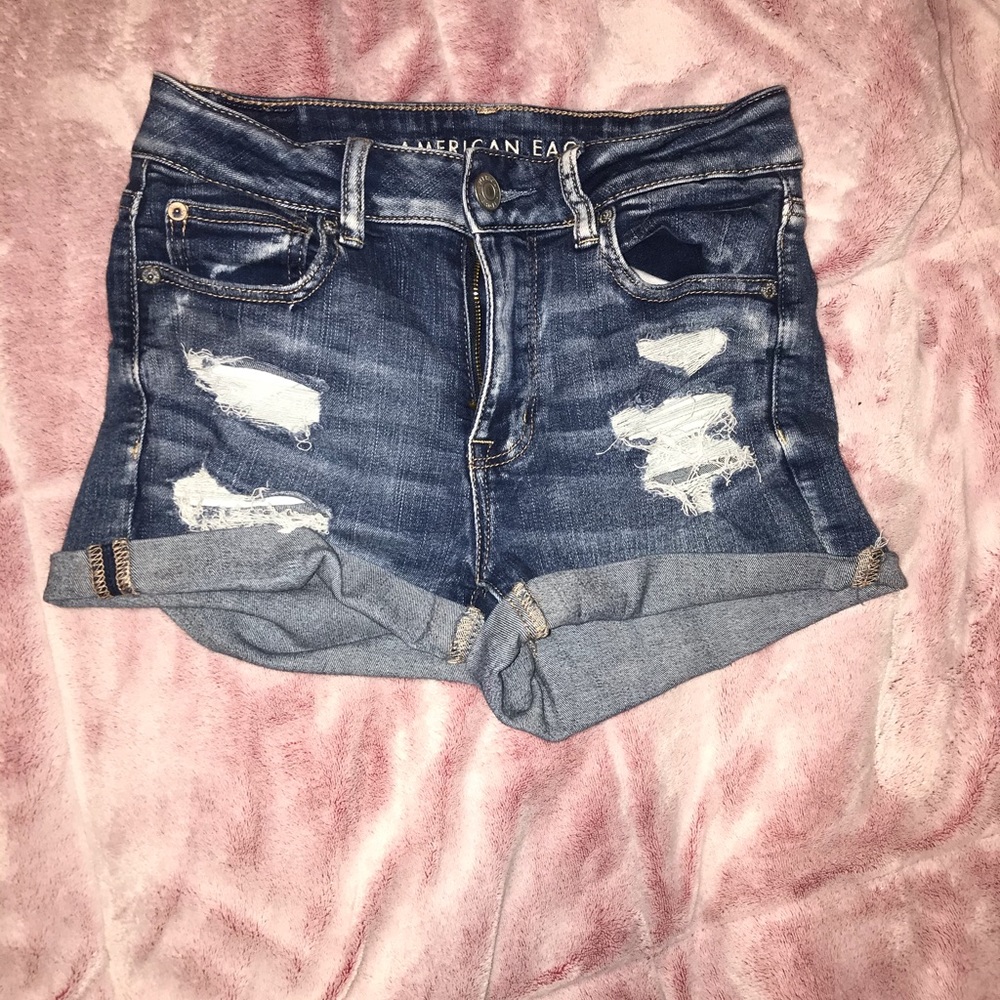 American Eagle High Rise Shorts!